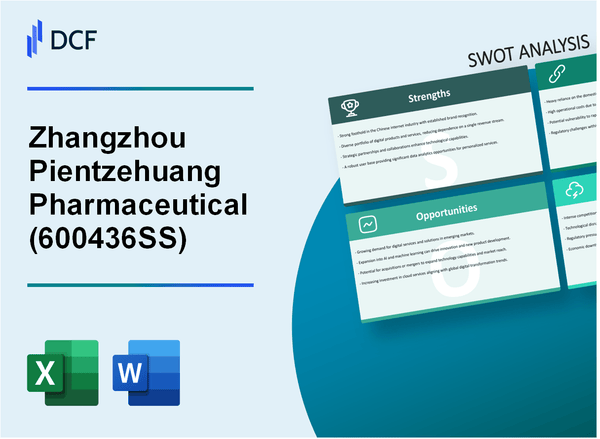 Zhangzhou Pientzehuang Pharmaceutical., Ltd (600436.SS): SWOT Analysis