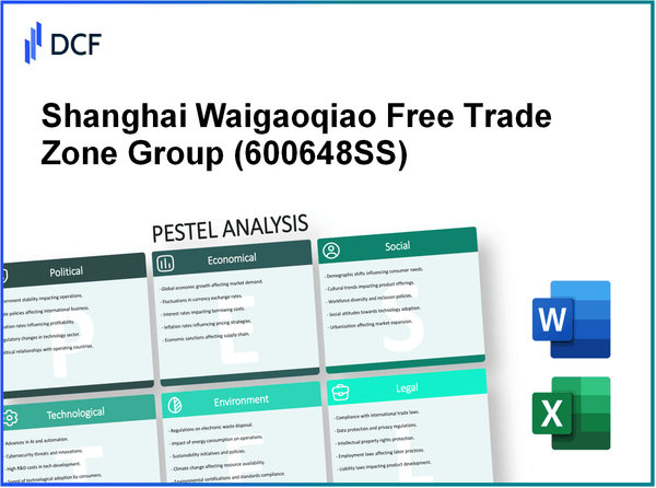 Shanghai Waigaoqiao Free Trade Zone Group Co., Ltd. (600648.SS): PESTEL Analysis