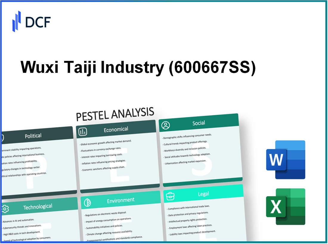 Wuxi Taiji Industry Limited Corporation (600667.SS): PESTEL Analysis