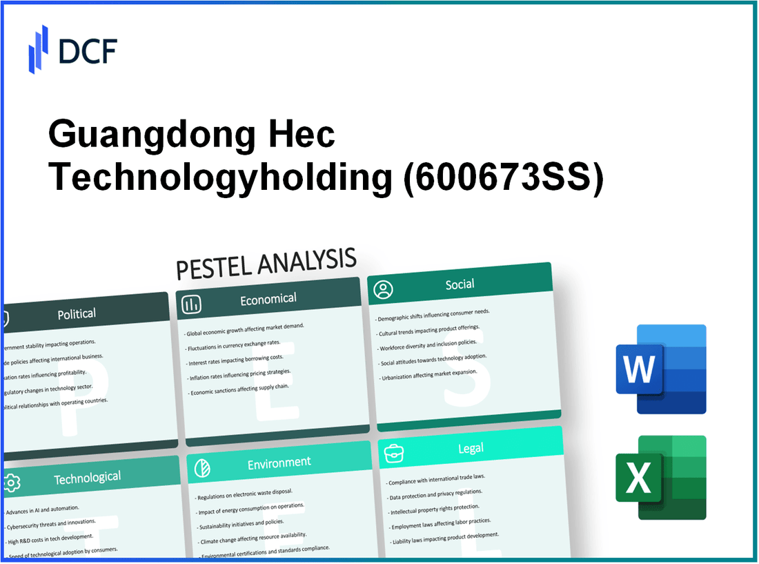 Guangdong Hec Technologyholding Co., Ltd (600673.SS): PESTEL Analysis