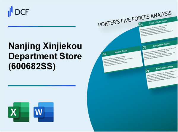 Nanjing Xinjiekou Department Store (600682.SS): Porter's 5 Forces Analysis