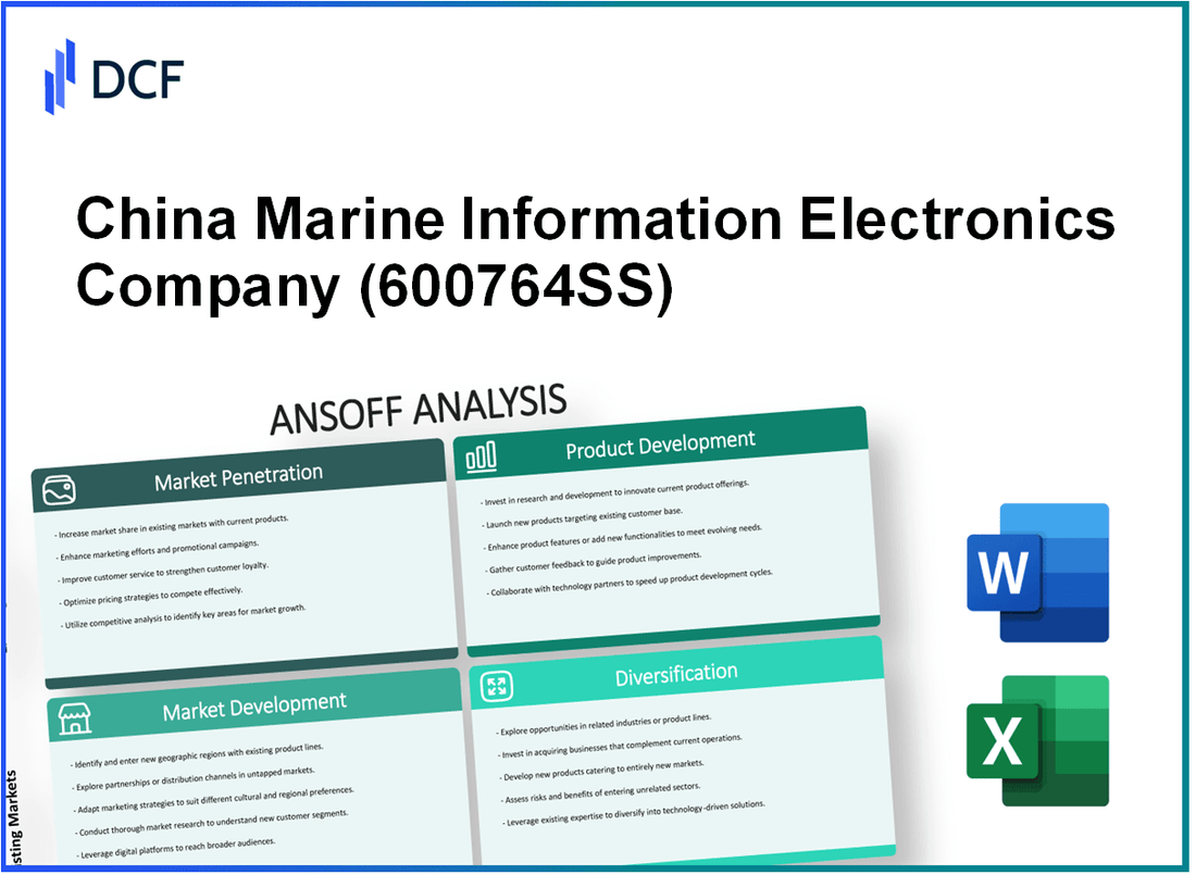 China Marine Information Electronics Company Limited (600764.SS): Ansoff Matrix