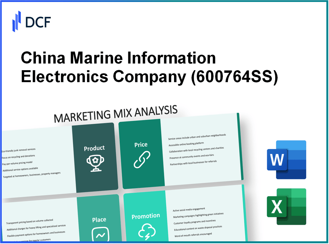 China Marine Information Electronics Company Limited (600764.SS): Marketing Mix Analysis