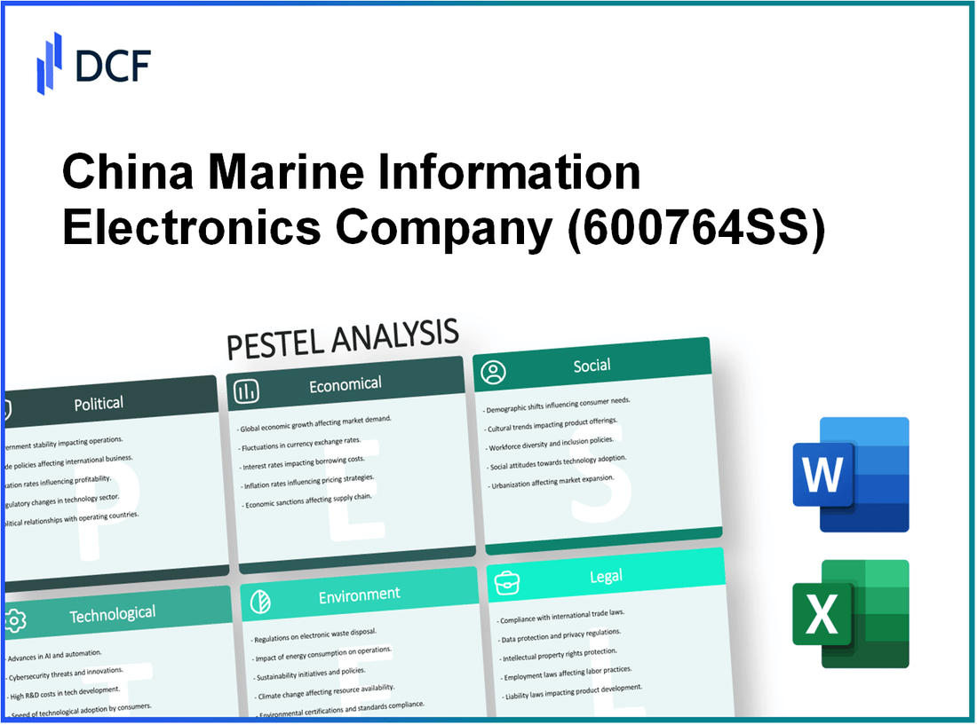 China Marine Information Electronics Company Limited (600764.SS): PESTEL Analysis