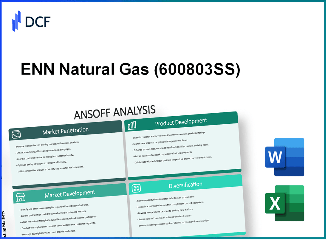 ENN Natural Gas Co., Ltd. (600803.SS): Ansoff Matrix