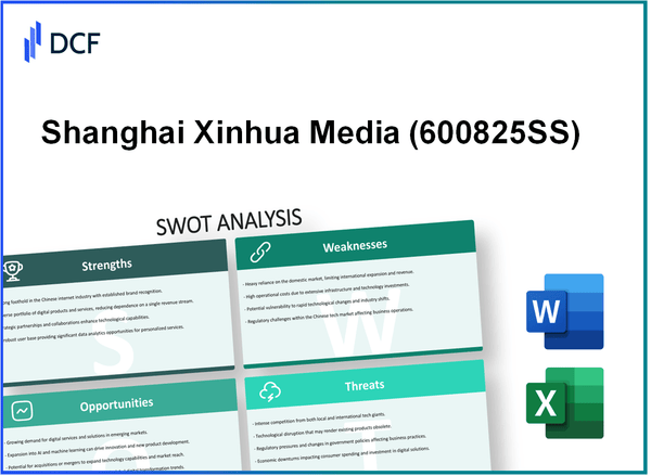 Shanghai Xinhua Media Co., Ltd. (600825.SS): SWOT Analysis