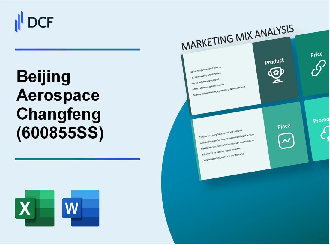 Beijing Aerospace Changfeng Co.,Ltd (600855.SS): Marketing Mix Analysis