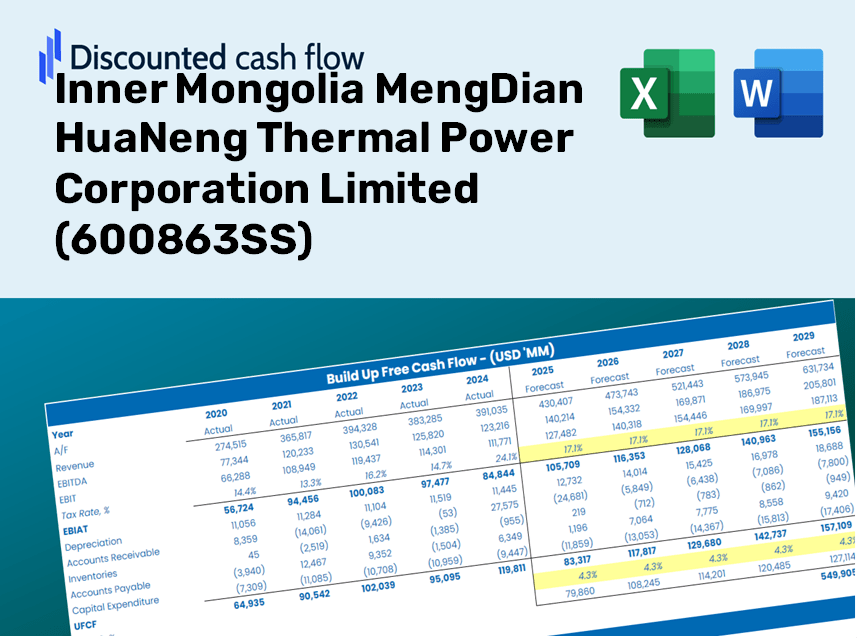 Inner Mongolia MengDian HuaNeng Thermal Power Corporation Limited (600863SS) DCF Valuation