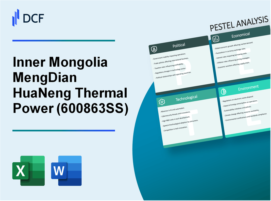 Inner Mongolia MengDian HuaNeng Thermal Power Corporation Limited (600863.SS): PESTEL Analysis