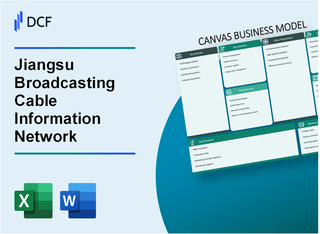 Jiangsu Broadcasting Cable Information Network Corporation Limited (600959.SS): Canvas Business Model