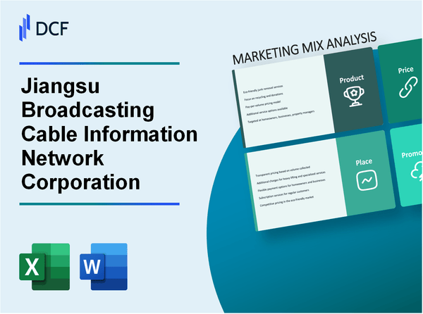 Jiangsu Broadcasting Cable Information Network Corporation Limited (600959.SS): Marketing Mix Analysis