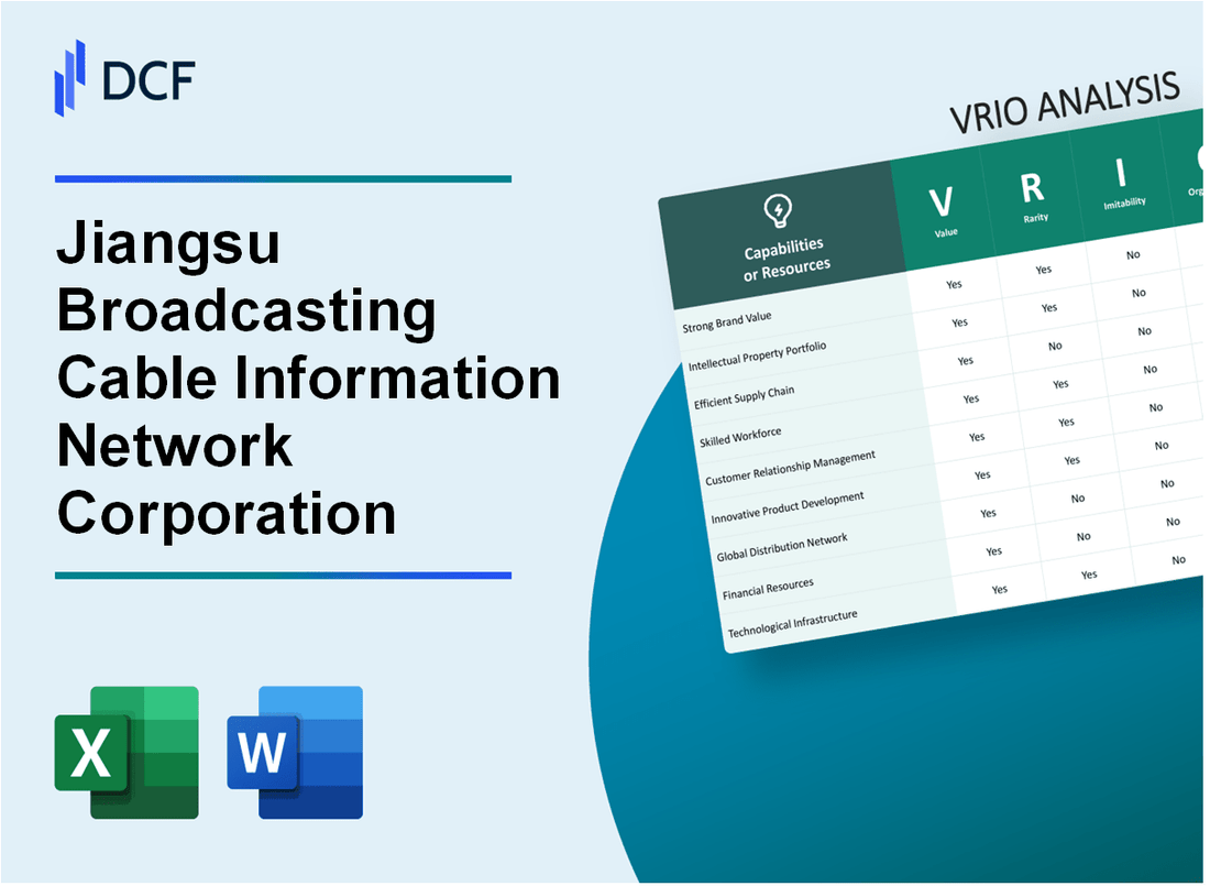 Jiangsu Broadcasting Cable Information Network Corporation Limited (600959.SS): VRIO Analysis