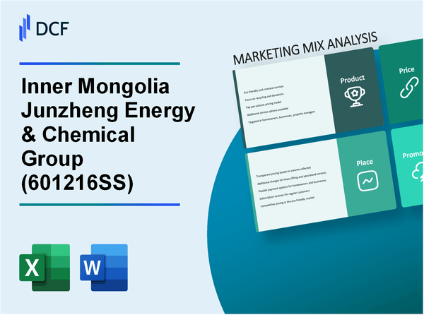 Inner Mongolia Junzheng Energy & Chemical Group Co.,Ltd. (601216.SS): Marketing Mix Analysis