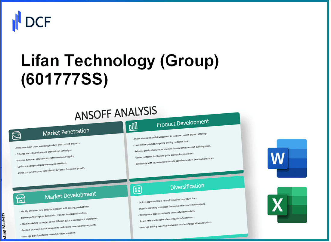 Lifan Technology Co., Ltd. (601777.SS): Ansoff Matrix