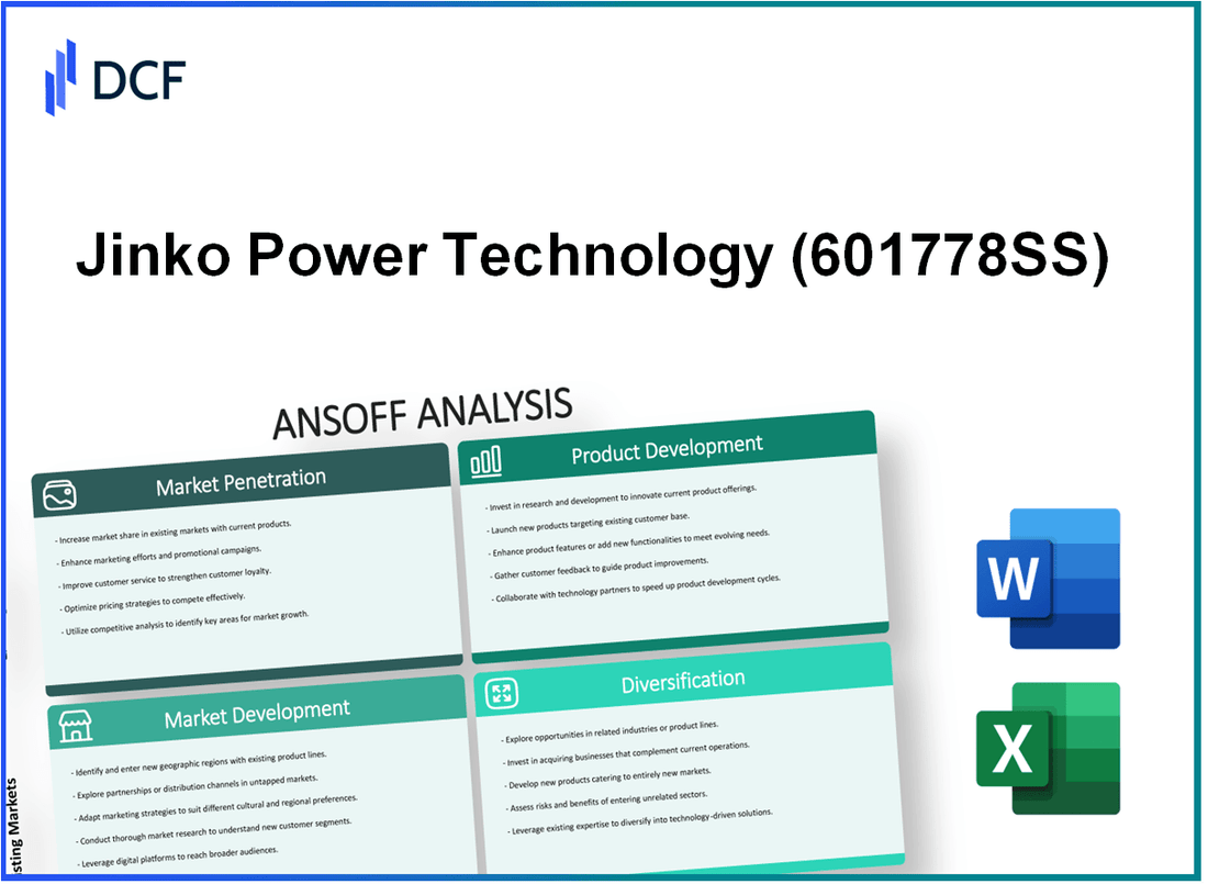 Jinko Power Technology Co.,Ltd. (601778.SS): Ansoff Matrix