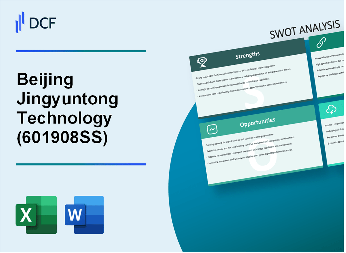 Beijing Jingyuntong Technology Co., Ltd. (601908.SS): SWOT Analysis