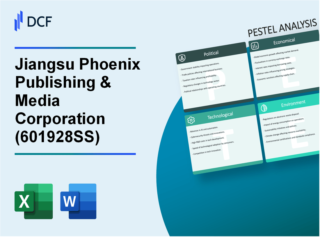 Jiangsu Phoenix Publishing & Media Corporation Limited (601928.SS): PESTEL Analysis