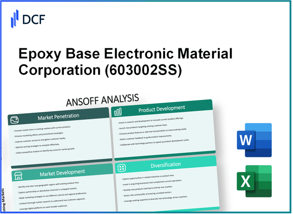 Epoxy Base Electronic Material Corporation Limited (603002.SS): Ansoff Matrix