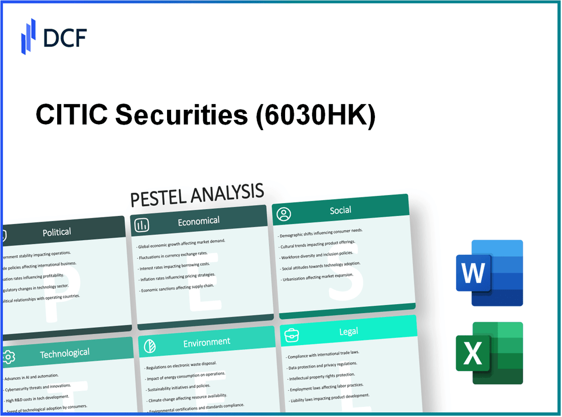 CITIC Securities Company Limited (6030.HK): PESTEL Analysis