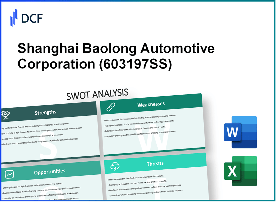 Shanghai Baolong Automotive Corporation (603197.SS): SWOT Analysis