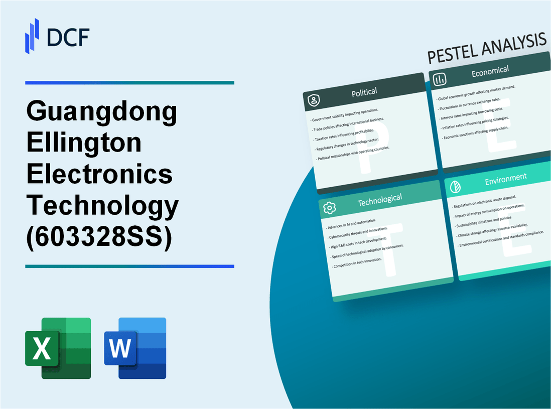 Guangdong Ellington Electronics Technology Co.,Ltd (603328.SS): PESTEL Analysis