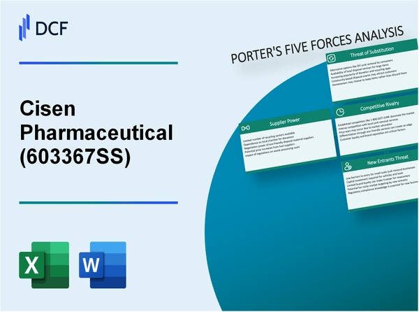 Cisen Pharmaceutical (603367.SS): Porter's 5 Forces Analysis
