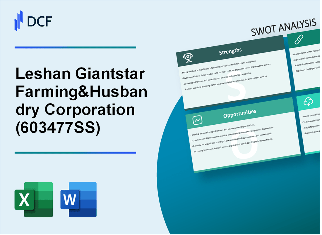 Leshan Giantstar Farming&Husbandry Corporation Limited (603477.SS): SWOT Analysis