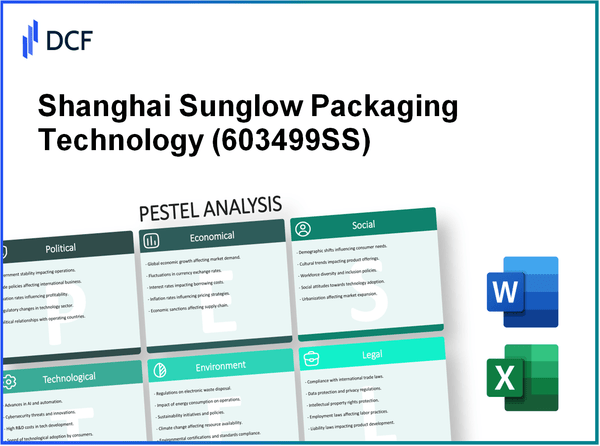 Shanghai Sunglow Packaging Technology Co.,Ltd (603499.SS): PESTEL Analysis