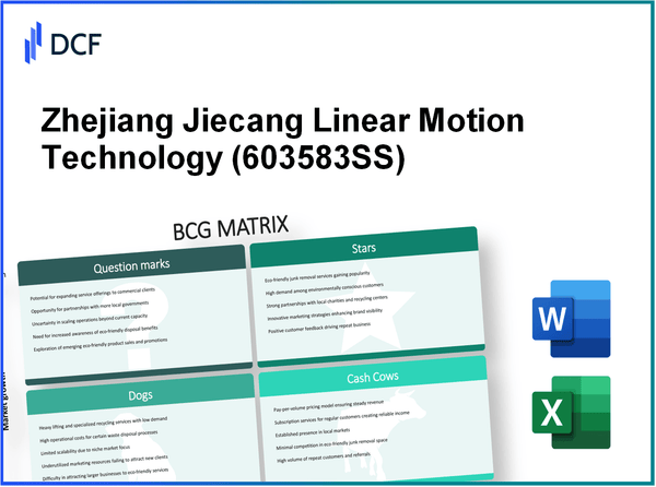 Zhejiang Jiecang Linear Motion Technology Co.,Ltd. (603583.SS): BCG Matrix