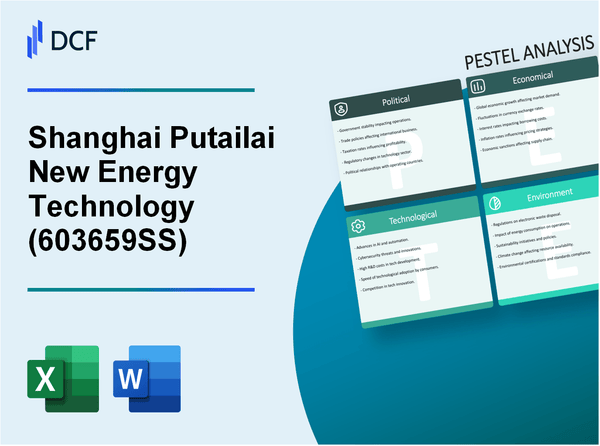 Shanghai Putailai New Energy Technology Co.,Ltd. (603659.SS): PESTEL Analysis