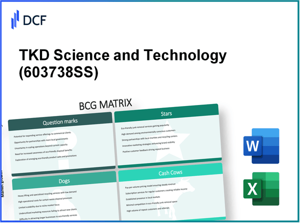 TKD Science and Technology Co.,Ltd. (603738.SS): BCG Matrix