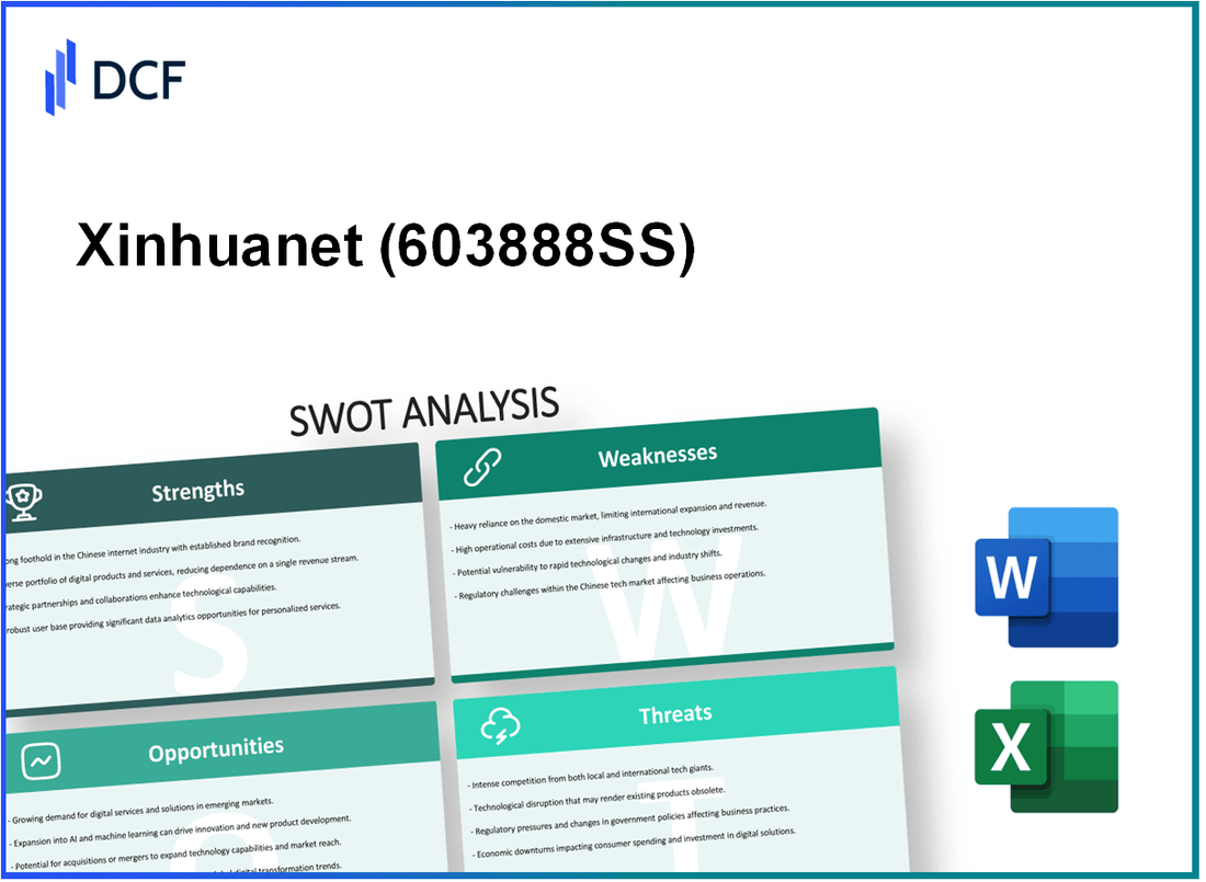 Xinhuanet Co., Ltd. (603888.SS): SWOT Analysis