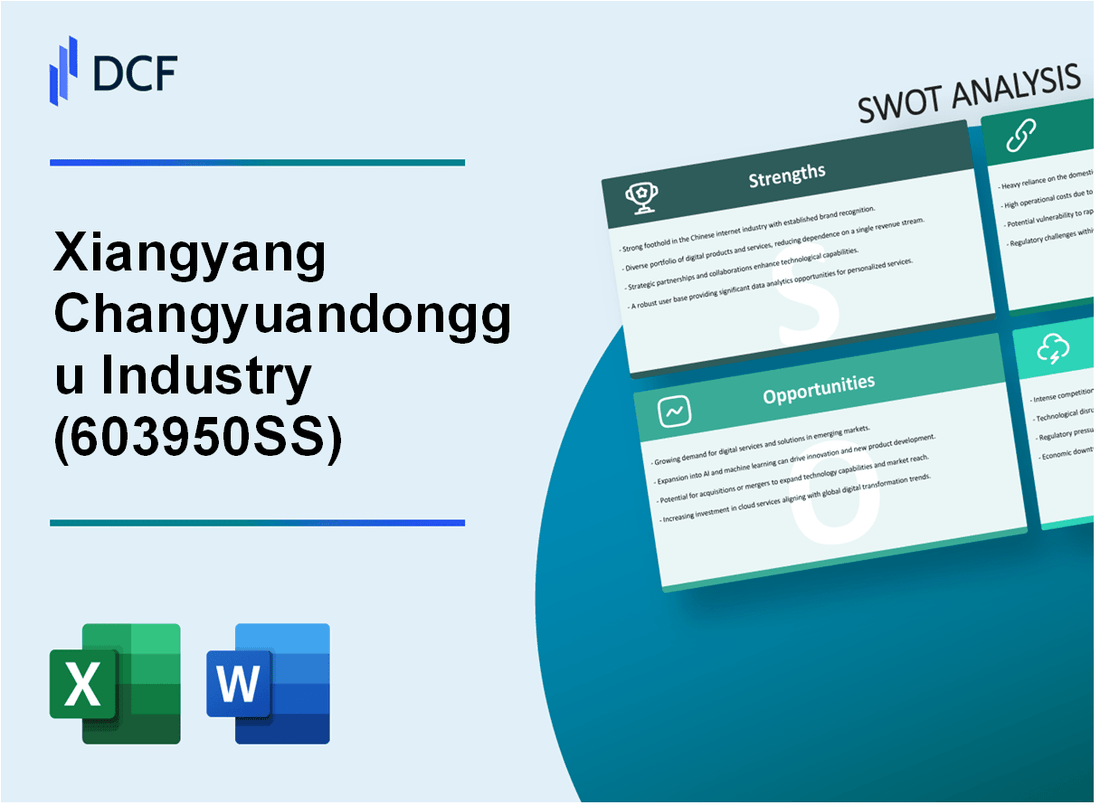 Xiangyang Changyuandonggu Industry Co., Ltd. (603950.SS): SWOT Analysis