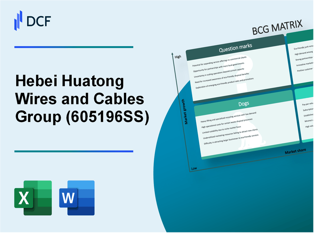 Hebei Huatong Wires and Cables Group Co., Ltd. (605196.SS): BCG Matrix