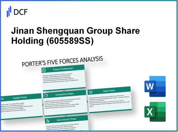 Jinan Shengquan Group Share Holding (605589.SS): Porter's 5 Forces Analysis