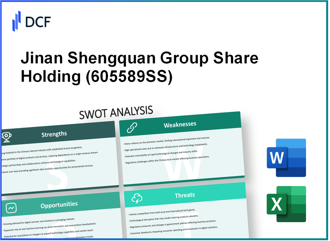 Jinan Shengquan Group Share Holding Co., Ltd. (605589.SS): SWOT Analysis