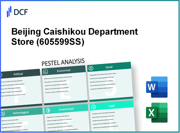 Beijing Caishikou Department Store Co.,Ltd. (605599.SS): PESTEL Analysis