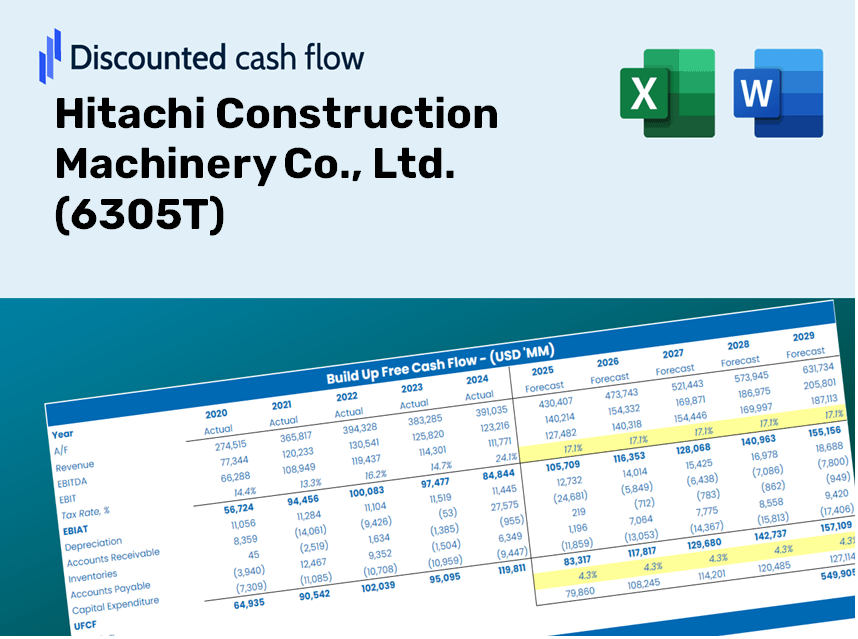 Hitachi Construction Machinery Co., Ltd. (6305T) DCF Valuation