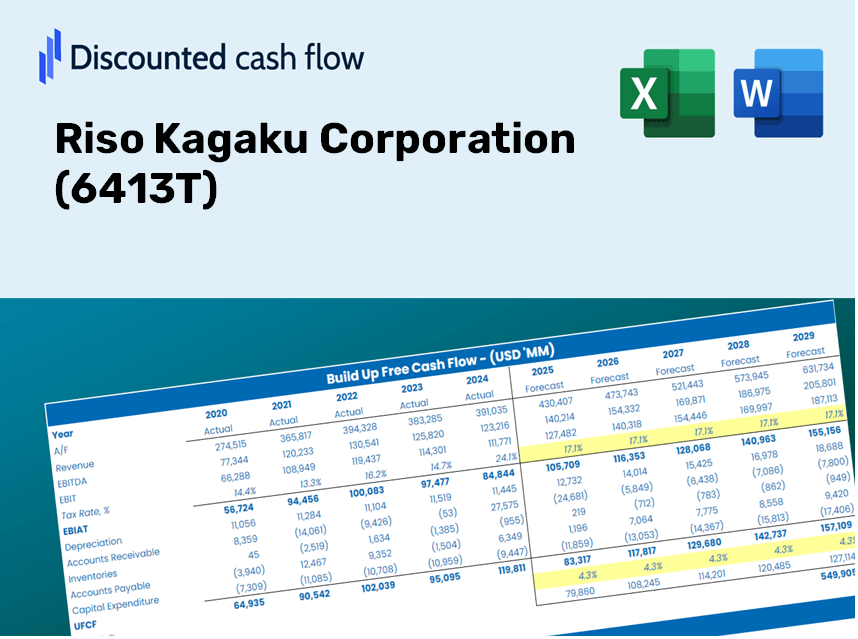 Riso Kagaku Corporation (6413T) DCF Valuation