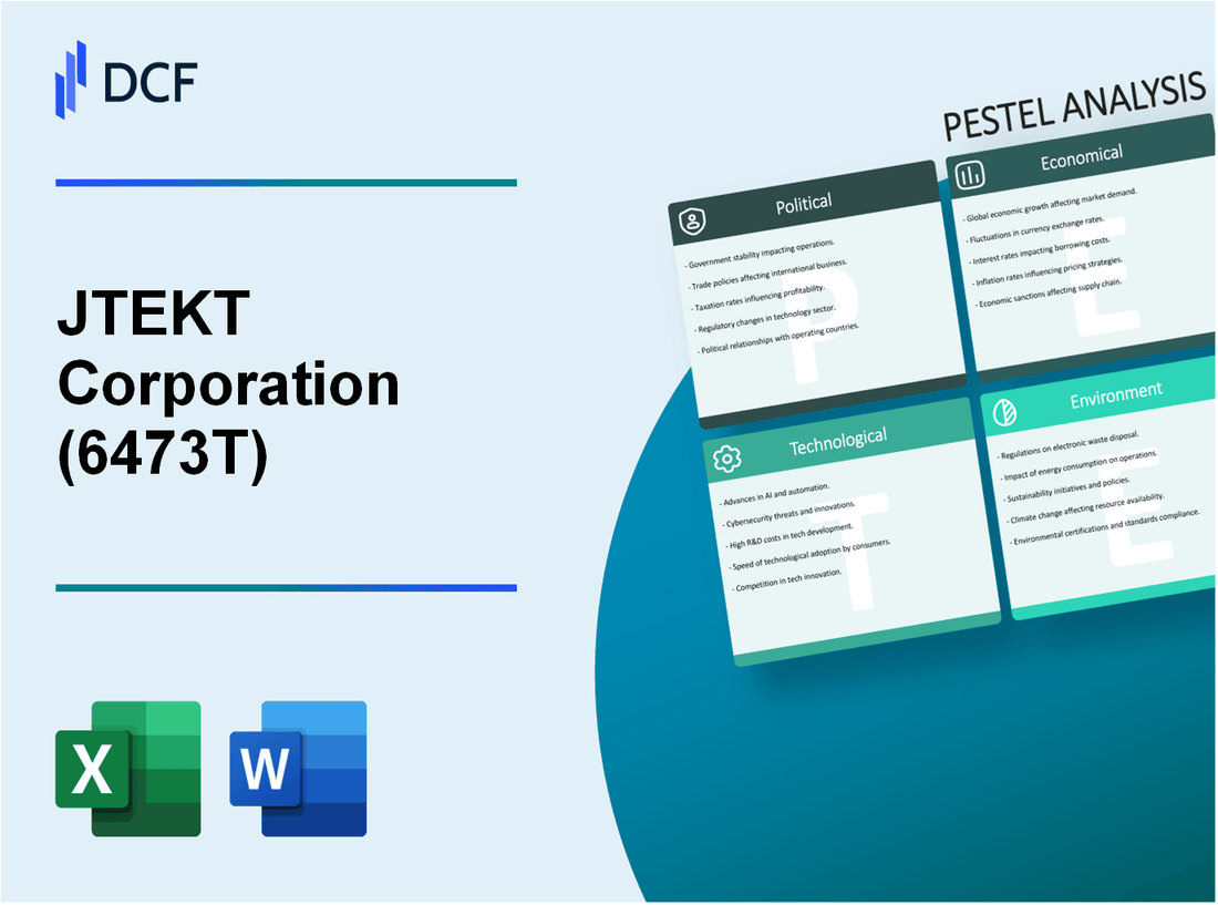 JTEKT Corporation (6473.T): PESTEL Analysis