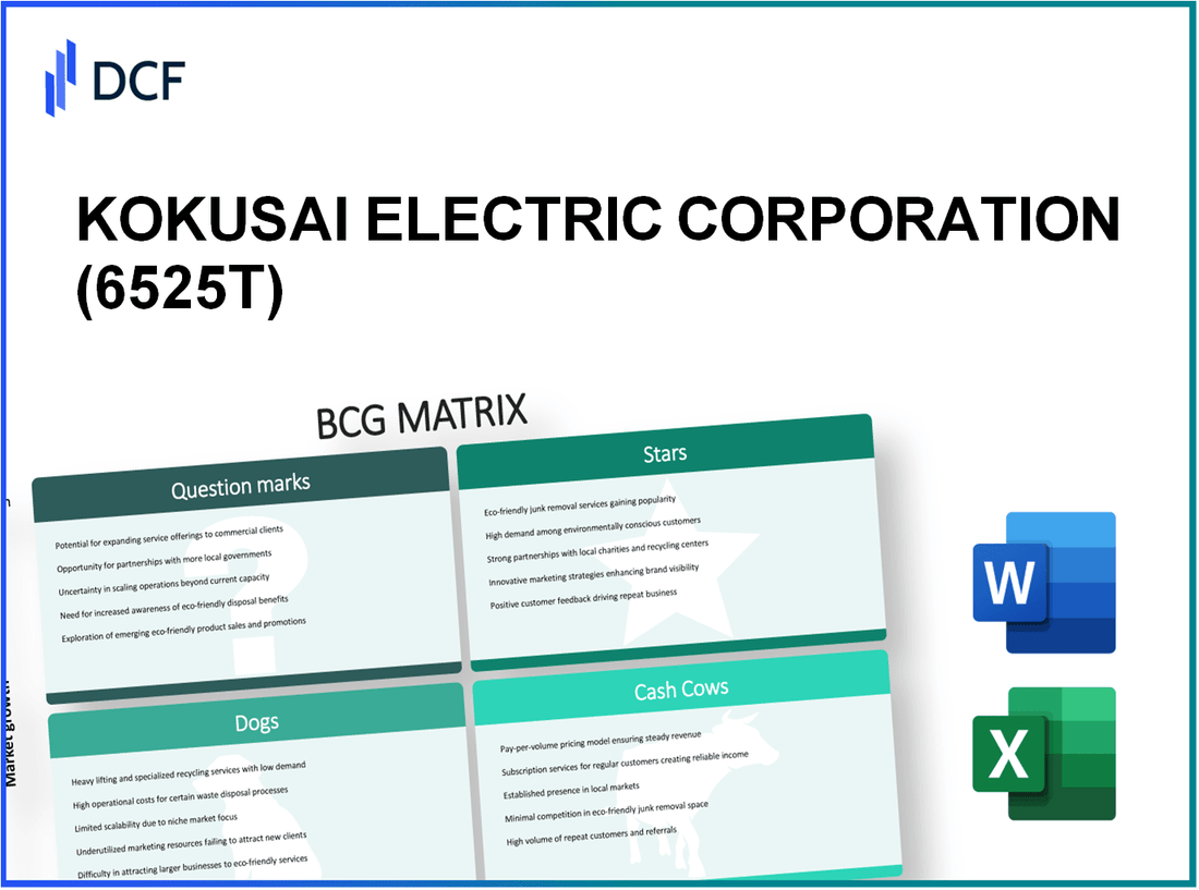 KOKUSAI ELECTRIC CORPORATION (6525.T): BCG Matrix