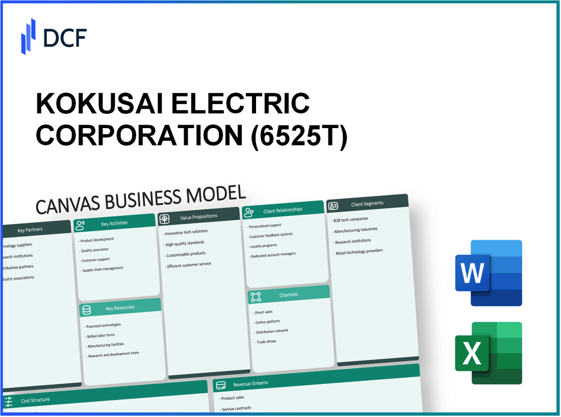 KOKUSAI ELECTRIC CORPORATION (6525.T): Canvas Business Model