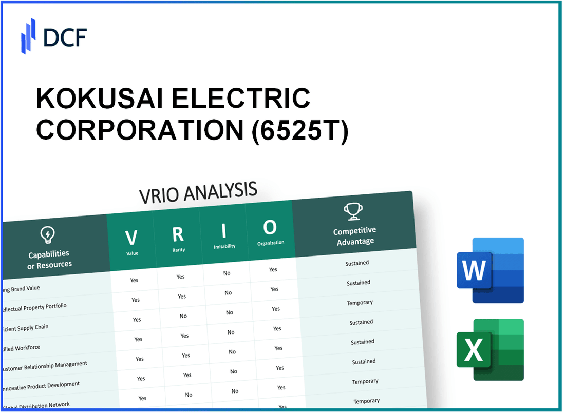 KOKUSAI ELECTRIC CORPORATION (6525.T): VRIO Analysis