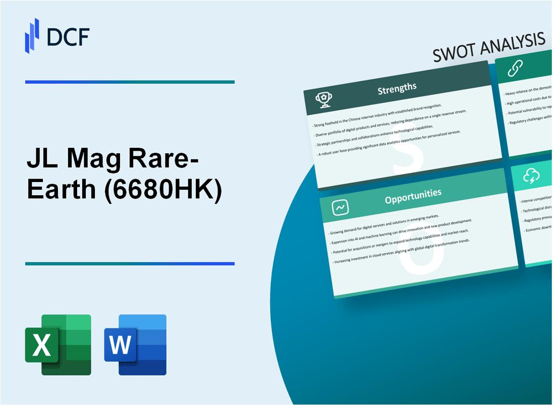 JL Mag Rare-Earth Co., Ltd. (6680.HK): SWOT Analysis