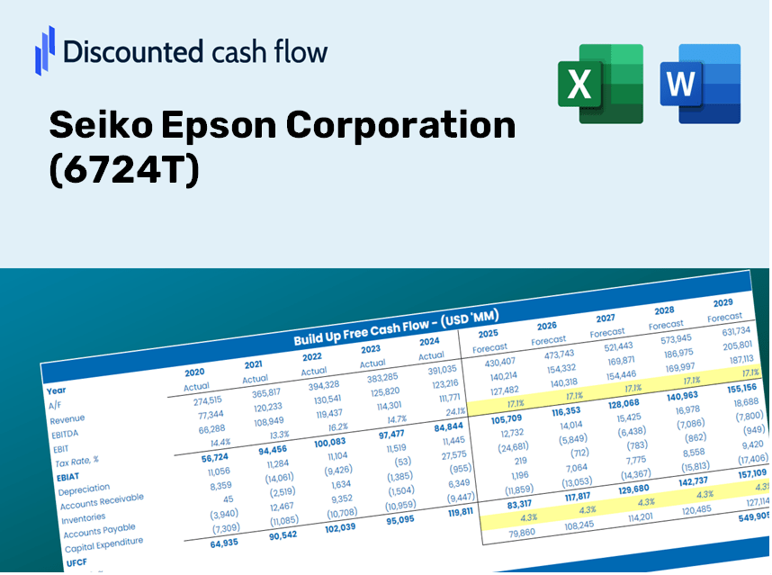 Seiko Epson Corporation (6724T) DCF Valuation