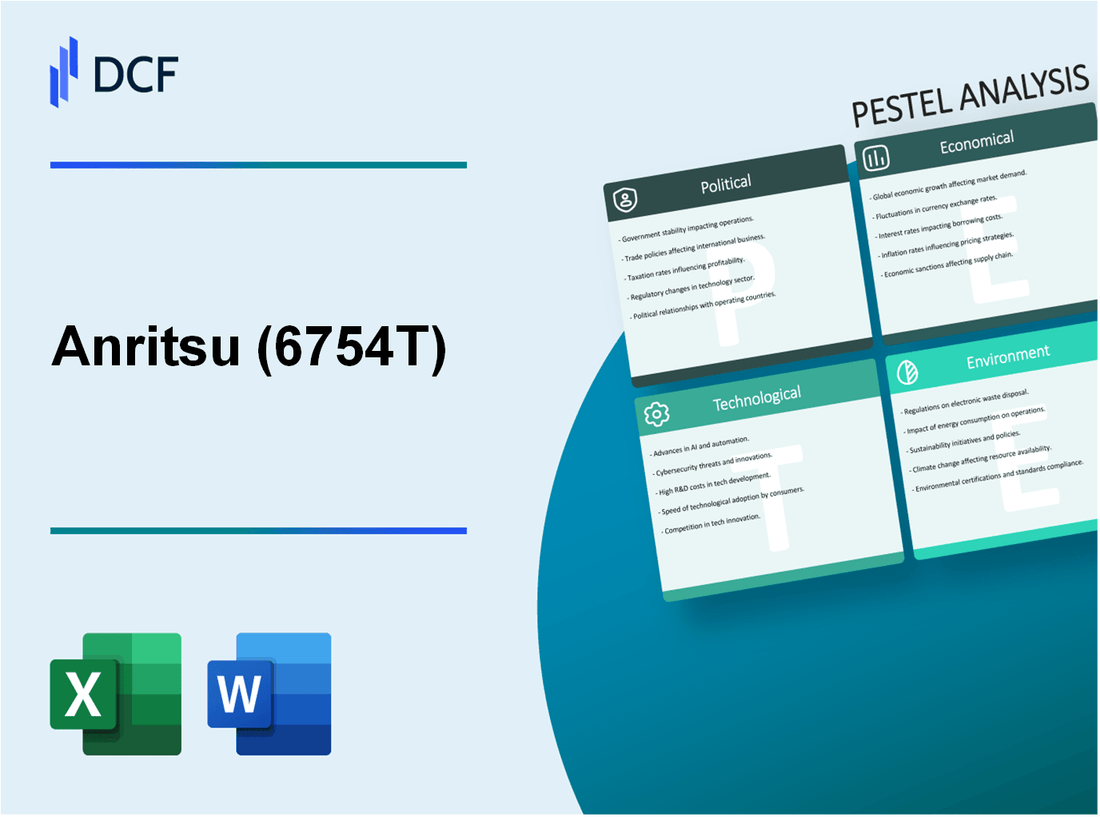 Anritsu Corporation (6754.T): PESTEL Analysis