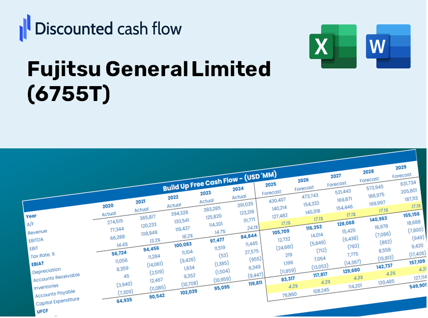 Fujitsu General Limited (6755T) DCF Valuation