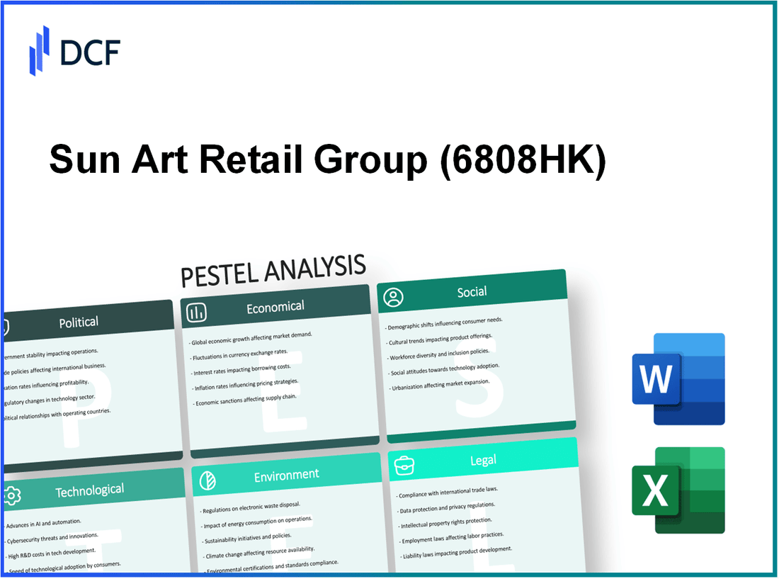 Sun Art Retail Group Limited (6808.HK): PESTEL Analysis