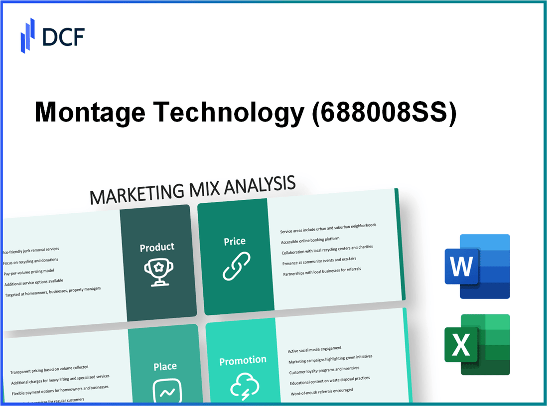 Montage Technology Co., Ltd. (688008.SS): Marketing Mix Analysis