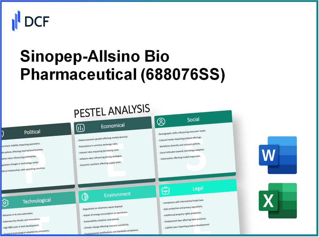 Sinopep-Allsino Bio Pharmaceutical Co.,Ltd. (688076.SS): PESTEL Analysis